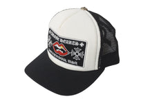 Load image into Gallery viewer, CHROMEHEARTS クロムハーツ Mattyboy マッティボーイ チャンパー トラッカー メッシュキャップ ブラック ホワイト 美品 中古 64631