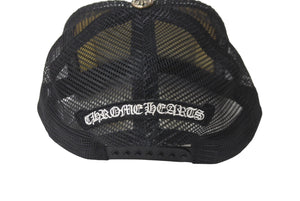 CHROMEHEARTS クロムハーツ Mattyboy マッティボーイ チャンパー トラッカー メッシュキャップ ブラック ホワイト 美品 中古 64631