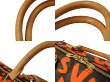 Load image into Gallery viewer, 極美品 LOUIS VUITTON ルイヴィトン モノグラム グラフィティ キーポル50 ボストン スプラウス オレンジ M93699 中古 64633