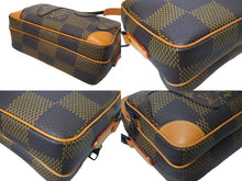 Load image into Gallery viewer, LOUIS VUITTON ルイヴィトン ナイルメッセンジャー PM ショルダーバッグ ダミエジャイアント NIGO N40359 ブラウン 美品 中古 64634