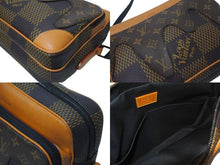 Load image into Gallery viewer, LOUIS VUITTON ルイヴィトン ナイルメッセンジャー PM ショルダーバッグ ダミエジャイアント NIGO N40359 ブラウン 美品 中古 64634
