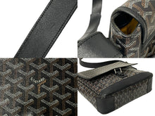 Load image into Gallery viewer, GOYARD GRAND BLEU MM 旧型 ゴヤール グランブルーMM ショルダーバッグ ブラック 美品 中古 64635