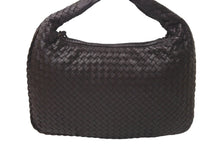 Load image into Gallery viewer, 極美品 BOTTEGA VENETA ボッテガヴェネタ イントレチャート ホーボー ワンショルダーバッグ レザー ブラウン ゴールド金具 中古 64637
