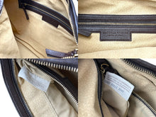 Load image into Gallery viewer, 極美品 BOTTEGA VENETA ボッテガヴェネタ イントレチャート ホーボー ワンショルダーバッグ レザー ブラウン ゴールド金具 中古 64637