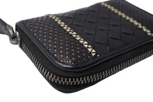 Load image into Gallery viewer, BottegaVeneta ボッテガヴェネタ コインケース ミニ財布 イントレチャート B00145234H ブラック 美品 中古 64647
