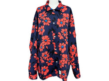 画像をギャラリービューアに読み込む, 極美品 APPLEBUM アップルバム セットアップ フラワー柄 サイズXL ポリエステル ブルー レッド ネイビー 中古 64651