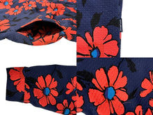 画像をギャラリービューアに読み込む, 極美品 APPLEBUM アップルバム セットアップ フラワー柄 サイズXL ポリエステル ブルー レッド ネイビー 中古 64651