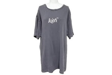Load image into Gallery viewer, KITH キス 半袖Tシャツ トップス クールネック カットソー ワンポイント サイズM グレー ホワイト 良品 中古 64654