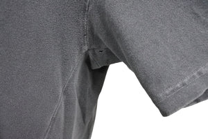 KITH キス 半袖Tシャツ トップス クールネック カットソー ワンポイント サイズM グレー ホワイト 良品 中古 64654