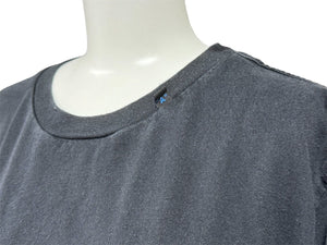 OFFWHITE オフホワイト 半袖Ｔシャツ ロゴ バックティアグラフィロー OMAA027F19185010 ブラック イエロー サイズL 美品 中古 64669 