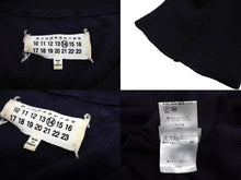 Load image into Gallery viewer, Maison Margiela メゾン マルジェラ セーター エルボーパッチニット S50HA0870 サイズ1 ネイビー 良品 中古 64677
