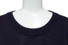 Load image into Gallery viewer, Maison Margiela メゾン マルジェラ セーター エルボーパッチニット S50HA0870 サイズ1 ネイビー 良品 中古 64677