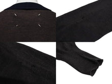 画像をギャラリービューアに読み込む, Maison Margiela メゾン マルジェラ ニット セーター カーディガン トップス サイズM ネイビー ブラウン 美品 中古 64679