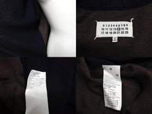 画像をギャラリービューアに読み込む, Maison Margiela メゾン マルジェラ ニット セーター カーディガン トップス サイズM ネイビー ブラウン 美品 中古 64679