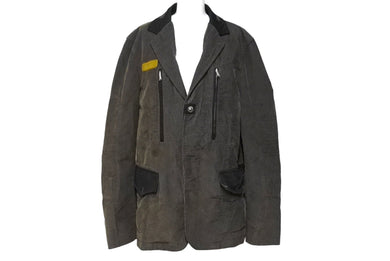 RICH MOND リッチモンド コーデュロイ ジャケット コットン ポリエステル サイズ48 カーキ 美品 中古 64682