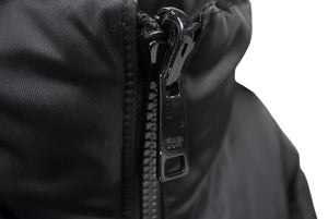極美品 PRADA プラダ ダウンジャケット リバーシブル トライアングルロゴ SGC045 1WQ8 イタリア製 ブラック サイズM 中古 64701 