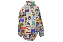 画像をギャラリービューアに読み込む, 未使用 Supreme GORETEX シュプリーム ゴアテックス ステッカー シェル ジャケット サイズL ベージュ マルチカラー 中古 64703 