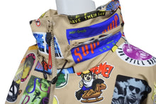 画像をギャラリービューアに読み込む, 未使用 Supreme GORETEX シュプリーム ゴアテックス ステッカー シェル ジャケット サイズL ベージュ マルチカラー 中古 64703 