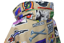 画像をギャラリービューアに読み込む, 未使用 Supreme GORETEX シュプリーム ゴアテックス ステッカー シェル ジャケット サイズL ベージュ マルチカラー 中古 64703 
