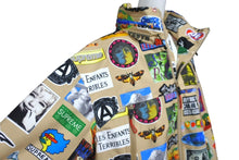 画像をギャラリービューアに読み込む, 未使用 Supreme GORETEX シュプリーム ゴアテックス ステッカー シェル ジャケット サイズL ベージュ マルチカラー 中古 64703 