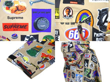 画像をギャラリービューアに読み込む, 未使用 Supreme GORETEX シュプリーム ゴアテックス ステッカー シェル ジャケット サイズL ベージュ マルチカラー 中古 64703 