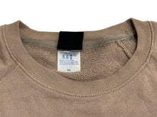 Load image into Gallery viewer, THEi ジアイ スマイリー ルーズフィット スウェット Tシャツ サイズXL ベージュ コットン ラグラン プリント 美品 中古 64704
