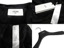 Load image into Gallery viewer, 極美品 CELINE セリーヌ テディジャケット ダブルフェイス カシミアウールジャケット 22AW カシミヤ カーキ サイズ36 中古 64705