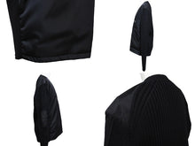 画像をギャラリービューアに読み込む, 極美品 PRADA プラダ ニット スウェット UMB237 S212 1Y12 イタリア製 ウール ブラック シルバー金具 サイズ46 中古 64709 