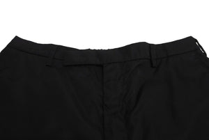 極美品 PRADA プラダ Re-Nylon パンツ トライアングルロゴ ジョガー ブラックナイロン サイズ50 SPH109 中古 64713 