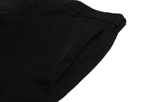 極美品 PRADA プラダ Re-Nylon パンツ トライアングルロゴ ジョガー ブラックナイロン サイズ50 SPH109 中古 64713 