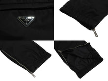 画像をギャラリービューアに読み込む, 極美品 PRADA プラダ Re-Nylon パンツ トライアングルロゴ ジョガー ブラックナイロン サイズ50 SPH109 中古 64713 