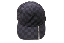 Load image into Gallery viewer, LOUIS VUITTON ルイヴィトン ダミエ ナイロン キャップ M72509 ブラック 黒 ロゴ 帽子 小物 フリーサイズ 中古 64720