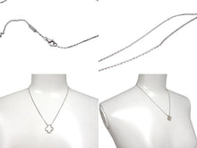 Load image into Gallery viewer, 極美品 Van Cleef &amp; Arpels ヴァンクリーフ＆アーペル ヴィンテージアルハンブラ シェル ネックレス シルバー 750ホワイトゴールド VCARF48700 中古 64724