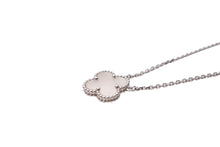 Load image into Gallery viewer, 極美品 Van Cleef &amp; Arpels ヴァンクリーフ＆アーペル ヴィンテージアルハンブラ シェル ネックレス シルバー 750ホワイトゴールド VCARF48700 中古 64724