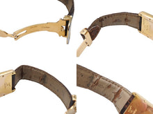 Load image into Gallery viewer, CARTIER カルティエ 時計 マストタンクLM W1013754 ヴェルメイユ レザーベルト QZ 白文字盤 中古 64727