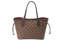 Load image into Gallery viewer, 極美品 LOUIS VUITTON ルイヴィトン ネヴァーフルPM トートバッグ N51109 ブラウン ゴールド金具 中古 64728
