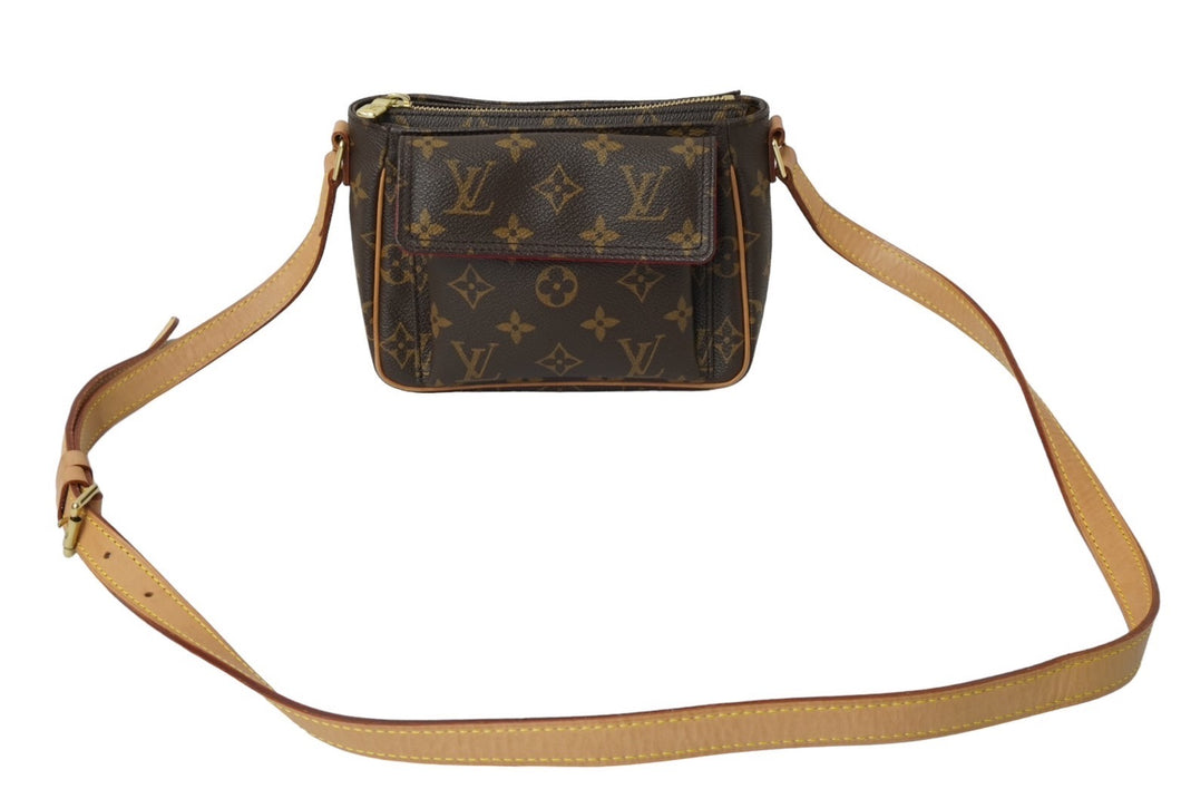 極美品 LOUIS VUITTON ルイヴィトン ヴィバシテPM ショルダーバッグ M51165 モノグラム 中古 64729