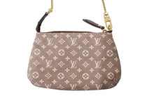 Load image into Gallery viewer, LOUIS VUITTON ルイ ヴィトン ミニ ポシェット アクセソワール ハンドバッグ M62999 モノグラムイディール セピア 美品 中古 64731