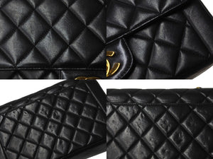 CHANEL シャネル シングルフラップ ダイアナマトラッセ22 ショルダーバッグ 3番台 A05289 ラムスキン 美品 中古 64735