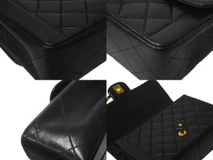 CHANEL シャネル シングルフラップ ダイアナマトラッセ22 ショルダーバッグ 3番台 A05289 ラムスキン 美品 中古 64735