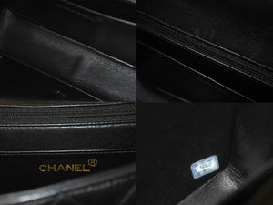 CHANEL シャネル シングルフラップ ダイアナマトラッセ22 ショルダーバッグ 3番台 A05289 ラムスキン 美品 中古 64735