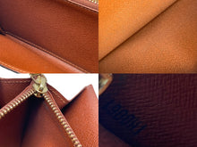 Load image into Gallery viewer, LOUIS VUITTON ルイ ヴィトン ポルトモネ クレディ 長財布 ノグラム グラフィティ M92189 PVC ブラウン アルジャン 美品 中古 64738