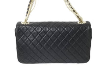 Load image into Gallery viewer, CHANEL シャネル マトラッセ ウエストミンスター バッグ 15番台 ラムスキン レザー コットンパール ブラック 美品 中古 64739