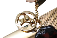 画像をギャラリービューアに読み込む, LouisVuitton ルイヴィトン 村上隆 ビジューサックモノグラモフラージュ キーリング キーホルダー M65635 美品 中古 64745