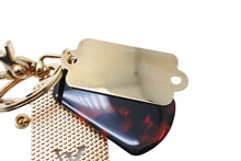画像をギャラリービューアに読み込む, LouisVuitton ルイヴィトン 村上隆 ビジューサックモノグラモフラージュ キーリング キーホルダー M65635 美品 中古 64745