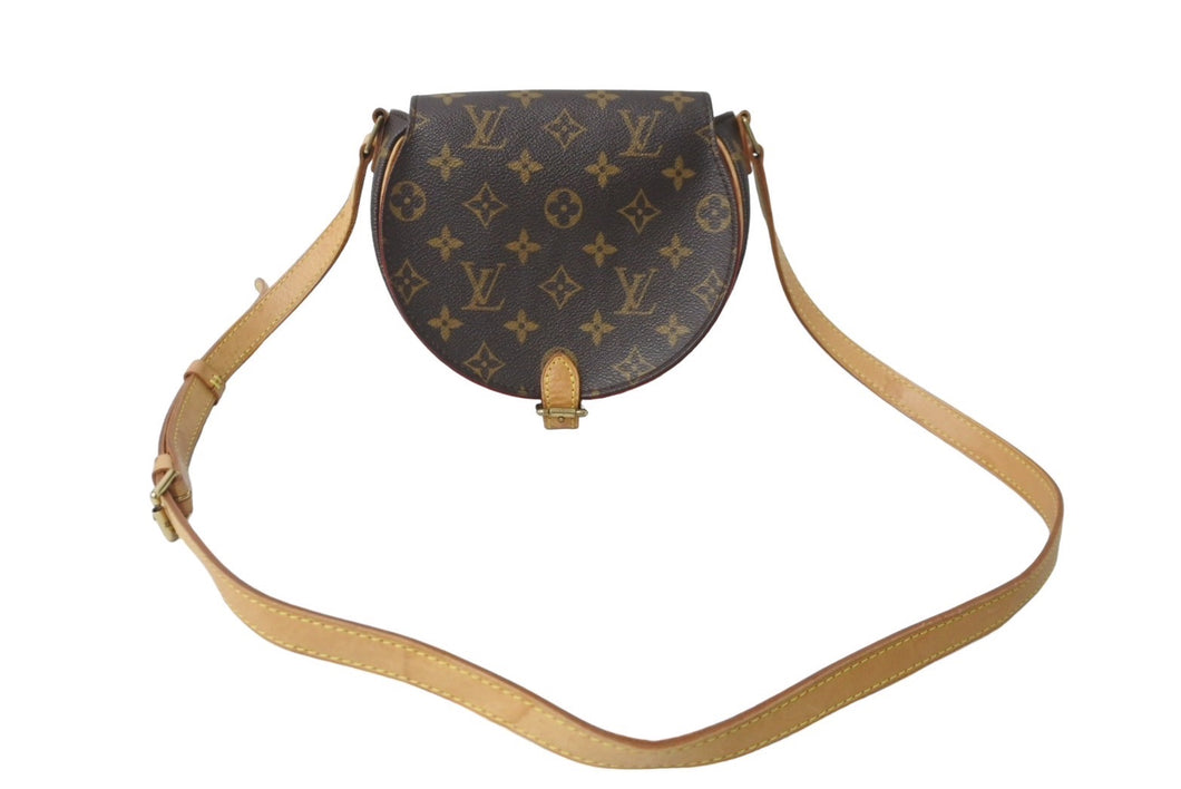 LOUIS VUITTON ルイヴィトン モノグラム タンブラン ショルダーバッグ ブラウン モノグラムキャンバス ロゴ 斜め掛け M51179 美品 中古 64747