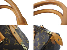 Load image into Gallery viewer, LOUIS VUITTON ルイヴィトン モノグラム スピーディー30 ハンドバッグ 旧型 ロゴ M41526 PVC レザー ゴールド金具 美品 中古 64748