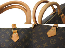 Load image into Gallery viewer, LOUIS VUITTON ルイヴィトン モノグラム スピーディ35 ハンドバッグ M41524 ブラウン 旧型 ロゴ 手持ち 鞄 美品 中古 64749