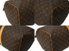 Load image into Gallery viewer, 極美品 LOUIS VUITTON ルイ ヴィトン キーポル50 ボストンバッグ M41416 モノグラム キャンバス ヌメ革 ゴールド金具 中古 64752