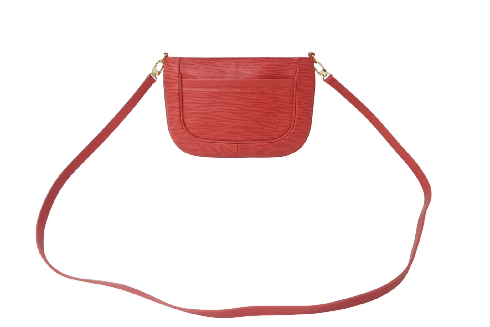 Louis Vuitton レッド ショルダーバッグ 中古・古着通販】LOUIS VUITTON (ルイ ヴィトン) ショルダー
